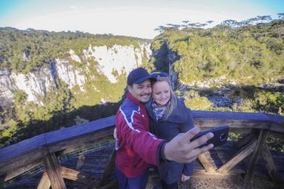  CAMBARÁ DO SUL, RS, BRASIL  28/06/2016Condições do parque nacional de aparados da serra onde está localizado o cânion Itaimbezinho. (Felipe Nyland/Agência RBS)Indexador: Porthus Junior