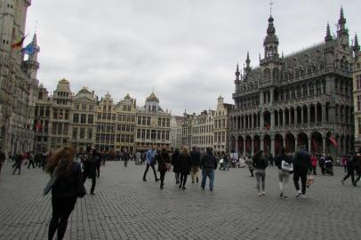 Grand Place, em Bruxelas, na Bélgica.