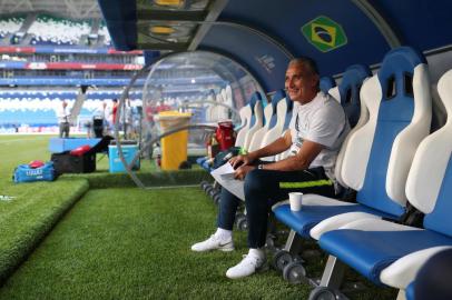  Tite durante a Copa do Mundo da Rússia.