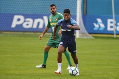  PORTO ALEGRE, RS, BRASIL 05/07/2018 - Jogo Treino Grêmio x Sindicato - Marinho. (FOTO: ROBINSON ESTRÁSULAS/AGÊNCIA RBS)