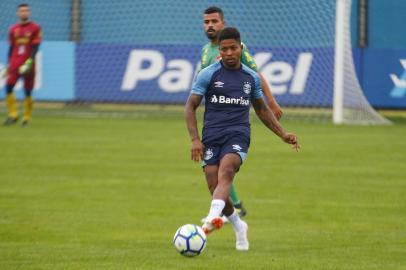  PORTO ALEGRE, RS, BRASIL 05/07/2018 - Jogo Treino Grêmio x Sindicato - Marinho. (FOTO: ROBINSON ESTRÁSULAS/AGÊNCIA RBS)