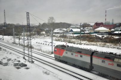 Transiberiana, rede ferroviária conectando a Rússia Europeia com as províncias do Extremo-Oriente Russo, Mongólia, China e o Mar do Japão. Foto ilustra livro Transiberiana, de Zizo Asnis, e mostra povoados na Sibéria.