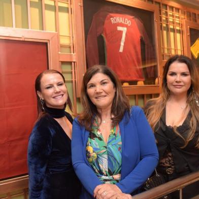 Casa Aveiro, restaurante da família de Cristiano Ronaldo, inaugura em Gramado. NA FOTO: Elma Aveiro, Dolores Aveiro e Kátia Aveiro