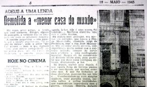 Reprodução / Folha da Tarde 18/5/1945