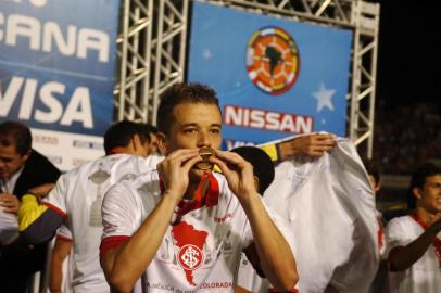 *** Friolin - Inter x Estudiantes11 ***Inter x Estudiantes na final da Copa Sul-Americana no estádio Beira Rio.Jogador D'Alessandro Fonte: BD ZH Fotógrafo: Valdir Friolin