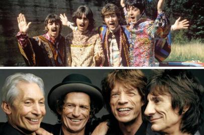  Batalha Musical do Super Sábado do Rolling Stones e Beatles