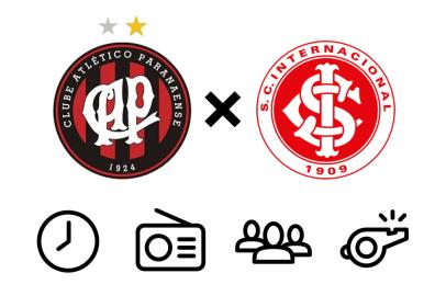 escudos, montagem, futebol, brasileirão, atlético-pr, inter