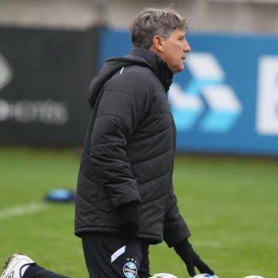  PORTO ALEGRE-RS-BRASIL- 06/07/2018- Treino do Grêmio, Renato comandou o treino desta manhã.  FOTO FERNANDO GOMES/ZERO HORA.