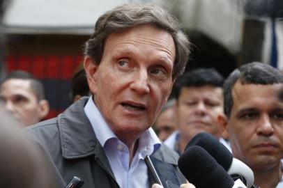  08/01/2017- Rio de Janeiro - O prefeito do Rio de Janeiro, Marcelo Crivella visita o Vidigal, zona sul da capital fluminense.  (Foto:Tomaz Silva/Agência Brasil)Indexador: Tomaz Silva/AgÃªncia Brasil