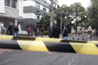  PORTO ALEGRE, RS, BRASIL - 16/07/2018 - Homem foi morto ao tentar assaltar um policial civil na tarde desta segunda-feira (16), no bairro MontSerrat, no centro de Porto Alegre