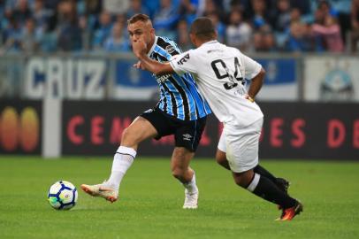  PORTO ALEGRE, RS, BRASIL - 18/07/2018 - Grêmio recebe o Atlético-MG na Arena pelo Brasileirão 2018. (Jefferson Botega/Agência RBS)Indexador: Anderson Fetter