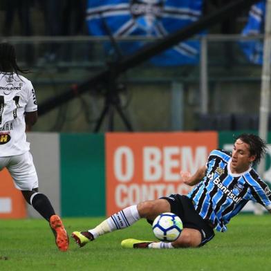  PORTO ALEGRE, RS, BRASIL - 18/07/2018 - Grêmio recebe o Atlético-MG na Arena pelo Brasileirão 2018. (Jefferson Botega/Agência RBS)Indexador: Anderson Fetter