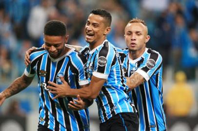  PORTO ALEGRE, RS, BRASIL - 18/07/2018 - Grêmio recebe o Atlético-MG na Arena pelo Brasileirão 2018. (Jefferson Botega/Agência RBS)Indexador: Anderson Fetter