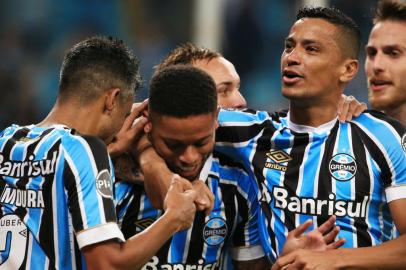  PORTO ALEGRE, RS, BRASIL - 18/07/2018 - Grêmio recebe o Atlético-MG na Arena pelo Brasileirão 2018. (Jefferson Botega/Agência RBS)Indexador: Anderson Fetter