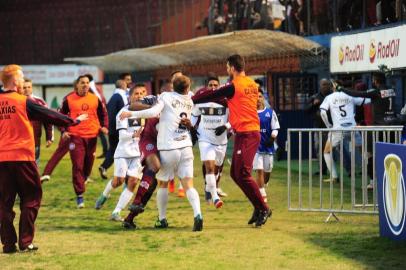  CAXIAS DO SUL, RS, BRASIL, 08/07/2018. SER Caxias x Treze-PB, jogo da volta válido pelas quartas de final da série D do Campeonato Brasileiro e realizado no estádio Centenário. (Porthus Junior/Agência RBS)