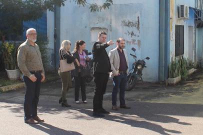  PORTO ALEGRE, RS, BRASIL, 19/05/2018. Integrantes da Polícia Civil do Rio Grande do Sul visitaram, na manhã desta quinta-feira (19), as instalações da TVE e da FM Cultura, no Morro Santa Tereza, na zona sul de Porto Alegre. O chefe da Polícia Civil, Emerson Wendt (D) estava presente na visita. Foto: Divulgação/Polícia Civil