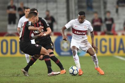  FOTO EM BAIXA RESOLUÇÃO. Atlético-PR recebe o Inter na Arena da Baixada pelo Brasileirão 2018.