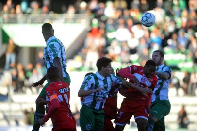  CAXIAS DO SUL, RS, BRASIL, 21/07/2018. Juventude  recebe o CRB de Alagoas, pela 16° rodada da série B do campeonato brasileiro no estádio Alfredo Jaconi. (Lucas Amorelli/Agência RBS)