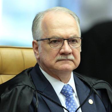  Ministro Edson Fachin durante sessão do STF