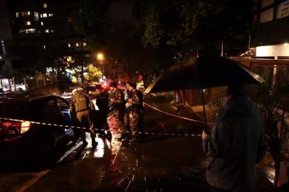  PORTO ALEGRE, RS, BRASIL - 24/07/2018 - Morte de assaltante no bairro MontSerrat em Porto Alegre.