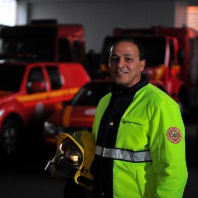  CAXIAS DO SUL, RS, BRASIL 24/07/2018O tenente Sady Jacintho Filho, 50 anos, é um dos três bombeiros da reserva que aderiram ao Programa Mais Efetivo do governo do Estado. (Felipe Nyland/Agência RBS)