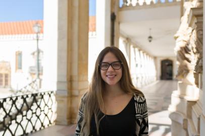 Rafaela Casagrande, gaúcha que mora em Portugal.