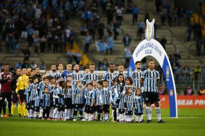  PORTO ALEGRE, RS, BRASIL - 26/07/2018 - Grêmio recebe o São Paulo pelo Brasileirão 2018.