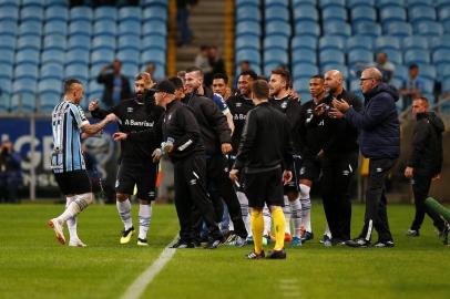  PORTO ALEGRE, RS, BRASIL - 26/07/2018 - Grêmio recebe o São Paulo pelo Brasileirão 2018.