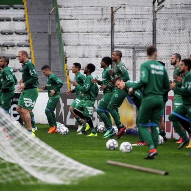  CAXIAS DO SUL, RS, BRASIL, 27/07/2018 - Esporte Clube Juventude treina para enfentar o Fortaleza no sábado, as 16h30, no estádio Alfredo Jaconi, pela série B do Brasileirão.  (Marcelo Casagrande/Agência RBS)