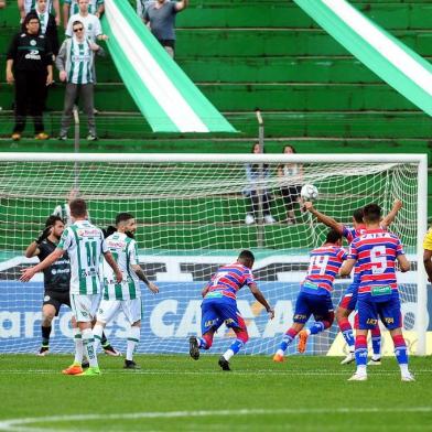  CAXIAS DO SUL, RS, BRASIL 28/07/2018. Juventude x Fortaleza, jogo válido pela 18ª rodada da série B do Campeonato Brasileiro e realizado no estádio Alfredo Jaconi. (Diogo Sallaberry/Agência RBS)