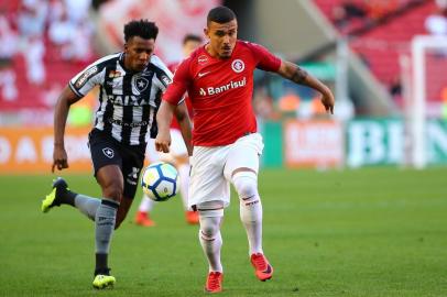  PORTO ALEGRE, RS, BRASIL, 29-07-2018. Jogo entre Inter e Botafogo no Beira-Rio pelo Campeonato Brasileiro. (LAURO ALVES/AGÊNCIA RBS)