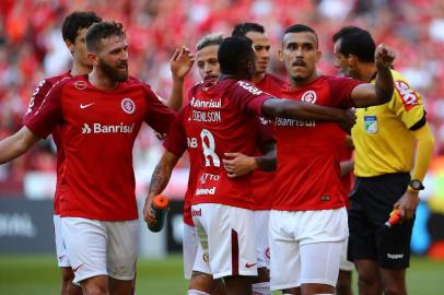  PORTO ALEGRE, RS, BRASIL, 29-07-2018. Jogo entre Inter e Botafogo no Beira-Rio pelo Campeonato Brasileiro. (LAURO ALVES/AGÊNCIA RBS)