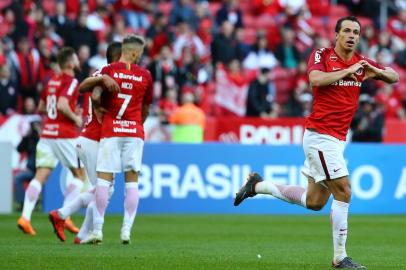  PORTO ALEGRE, RS, BRASIL, 29-07-2018. Jogo entre Inter e Botafogo no Beira-Rio pelo Campeonato Brasileiro. (LAURO ALVES/AGÊNCIA RBS)