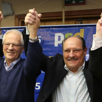 Convenção estadual , PSD , José Paulo Cairoli , José Ivo Sartori , MDB