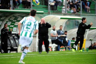  CAXIAS DO SUL, RS, BRASIL 28/07/2018. Juventude x Fortaleza, jogo válido pela 18ª rodada da série B do Campeonato Brasileiro e realizado no estádio Alfredo Jaconi. (Diogo Sallaberry/Agência RBS)