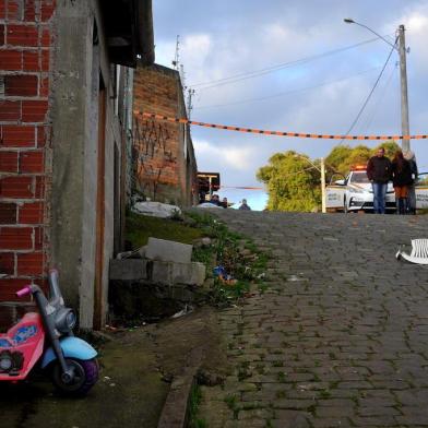  CAXIAS DO SUL, RS, BRASIL, 31/07/2018Homicídio no bairro 1º de Maio. (Lucas Amorelli/Agência RBS)