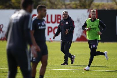  PORTO ALEGRE, RS, BRASIL, 01/08/2018 - Treino do Inter que ocorreu na manhã desta Quarta Feira. (FOTOGRAFO: FÉLIX ZUCCO / AGENCIA RBS)