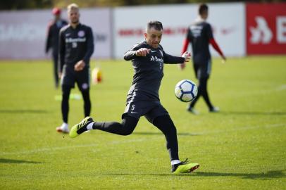  PORTO ALEGRE, RS, BRASIL, 01/08/2018 - Treino do Inter que ocorreu na manhã desta Quarta Feira. (FOTOGRAFO: FÉLIX ZUCCO / AGENCIA RBS)