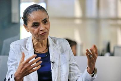  PORTO ALEGRE, RS, BRASIL, 29-07-2018. Candidata a presidência Marina Silva participa de sabatina na Redaçaõ de GaúchaZH. (JÚLIO CORDEIRO/AGÊNCIA RBS)