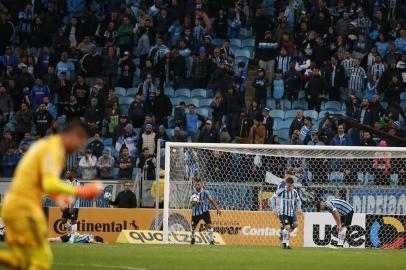  PORTO ALEGRE, RS, BRASIL, 01.08.2018. Grêmio enfrenta o Flamengo em partida válida pelas quartas de final da Copa do Brasil 2018, na Arena. Foto: André Ávila/Agência RBS