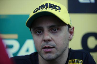  GOIÂNIA, GO, BRASIL, 03-08-2018. Felipe Massa em entrevista e treino para corrida pela Stock Car em Goiânia. (FÉLIX ZUCCO/AGÊNCIA RBS)