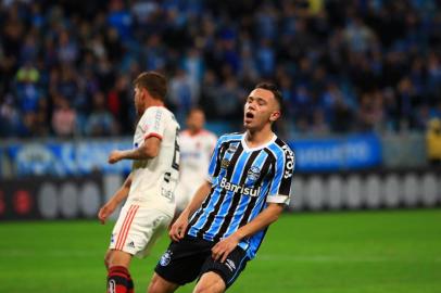  PORTO ALEGRE, RS, BRASIL, 04/08/2018 - Grêmio recebe o Flamengo pelo Brasileirão. (FOTOGRAFO: TADEU VILANI / AGENCIA RBS)