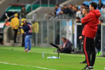  PORTO ALEGRE, RS, BRASIL, 04/08/2018 - Grêmio recebe o Flamengo pelo Brasileirão. (FOTOGRAFO: TADEU VILANI / AGENCIA RBS)