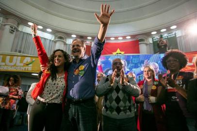  PORTO ALEGRE, RS, BRASIL, 05.08.2018. PT confirma Miguel Rossetto como candidato a governador do RS. Vereadora de São Leopoldo Ana Afonso será candidata a vice.Foto: Divulgação, PTIndexador: Ubirajara Machado