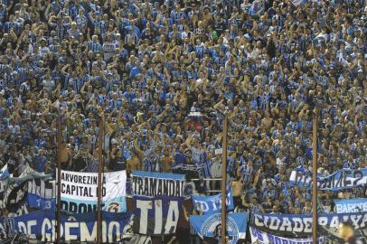  LANÚS, ARGENTINA - 29/11/2017 - O Grêmio enfrenta o Lanús pela segunda partida da final da Libertadores de 2017. Em Porto Alegre, o time de Renato Portaluppi venceu por 1x0. (Félix Zucco/Agência RBS)