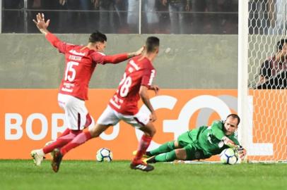  BELO HORIZONTE, MG, BRASIL, 06-08-2018. Inter enfrenta o Atlético-MG pelo Brasileirão. Estádio Independência recebe a partida válida pela 17ª rodada do campeonato. (RICARDO DUARTE/INTER)