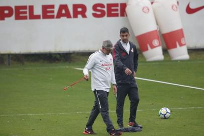  PORTO ALEGRE, RS, BRASIL - 08/08/2018 - Treino do Inter no CT Parque Gigante.