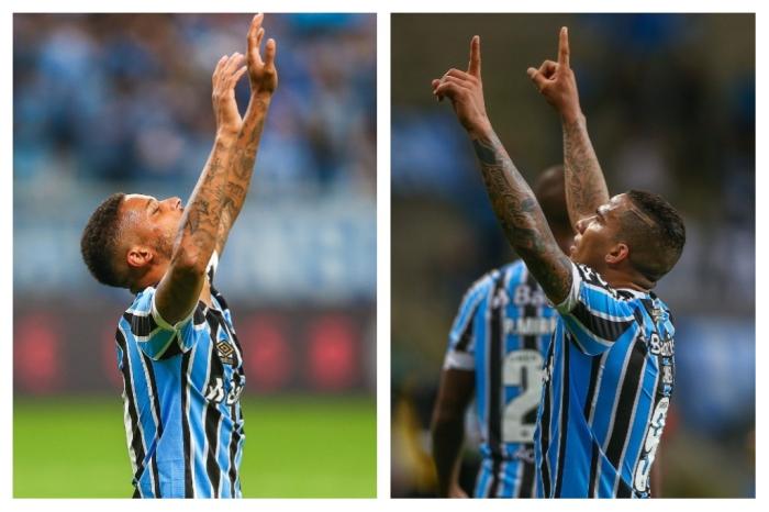 Montagem sobre fotos / Lucas Uebel/GrÃªmio, DivulgaÃ§Ã£o