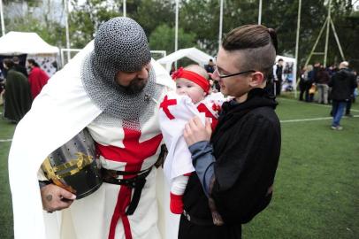  PORTO ALEGHRE,RS,BRASIL.2018-08-11.Feira Mediaeval no Sesc com aperentações, musicais,teatro e dança.(RONALDO BERNMARDI/AGENCIA RBS).