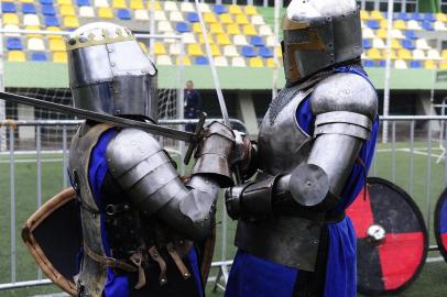  PORTO ALEGHRE,RS,BRASIL.2018-08-11.Feira Mediaeval no Sesc com aperentações, musicais,teatro e dança.(RONALDO BERNMARDI/AGENCIA RBS).